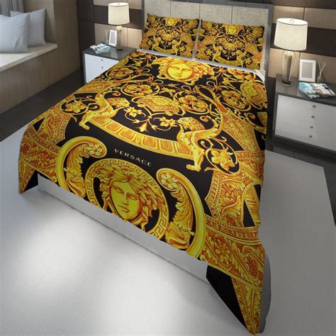 versace bedding sets|versace comforter sets.